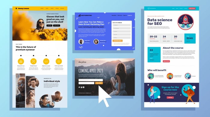 Creating a Product Landing Page